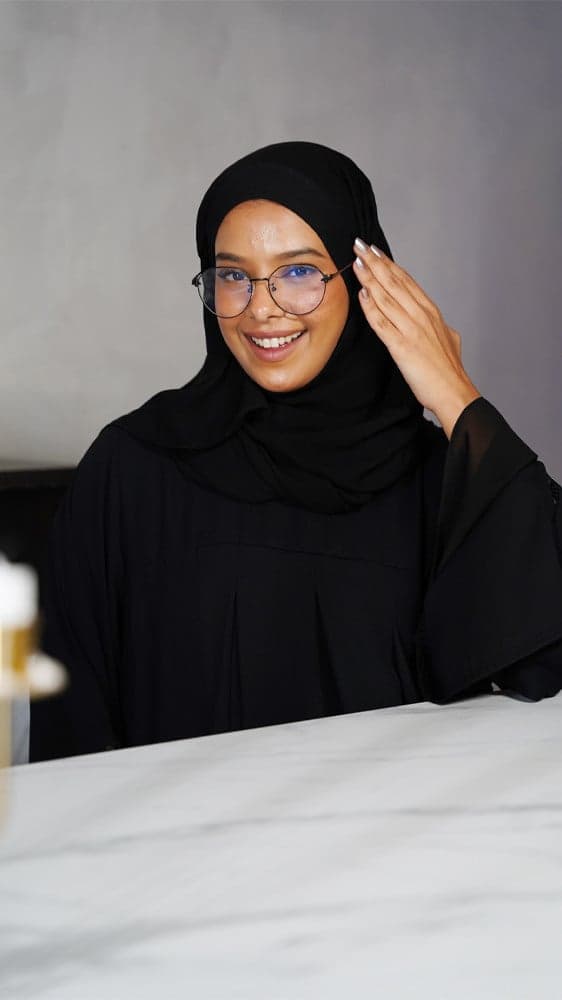 طرحة ربط ثابتة بمدخل نظارات