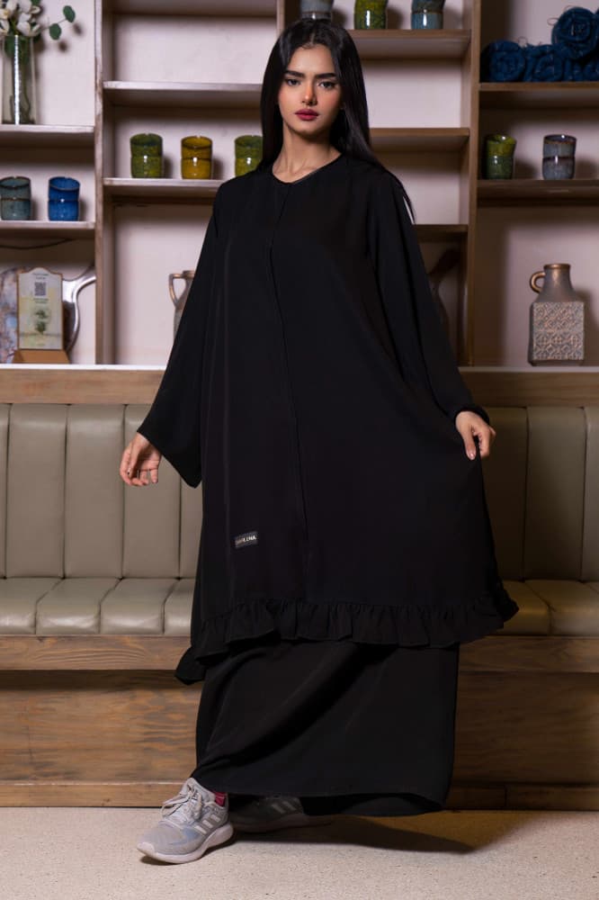 عباية طبقتين منفصلة عملية