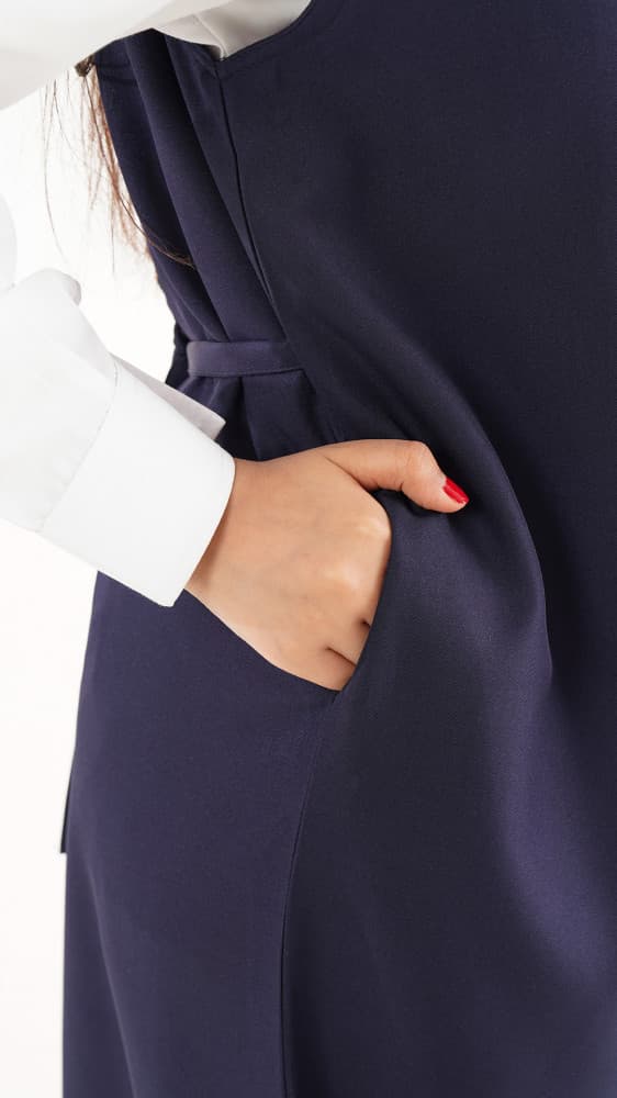 مريول ثانوي كحلي شيال