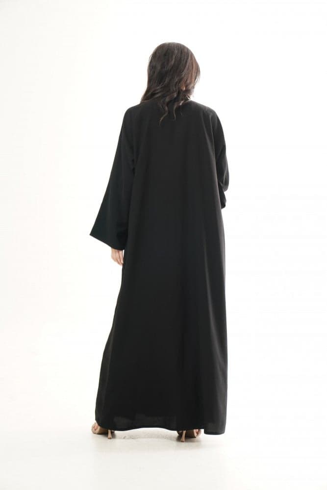 عباية بياقه رسميه مفتوحة