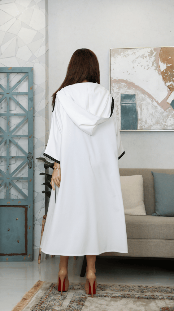 جلابية ميد بقبعة