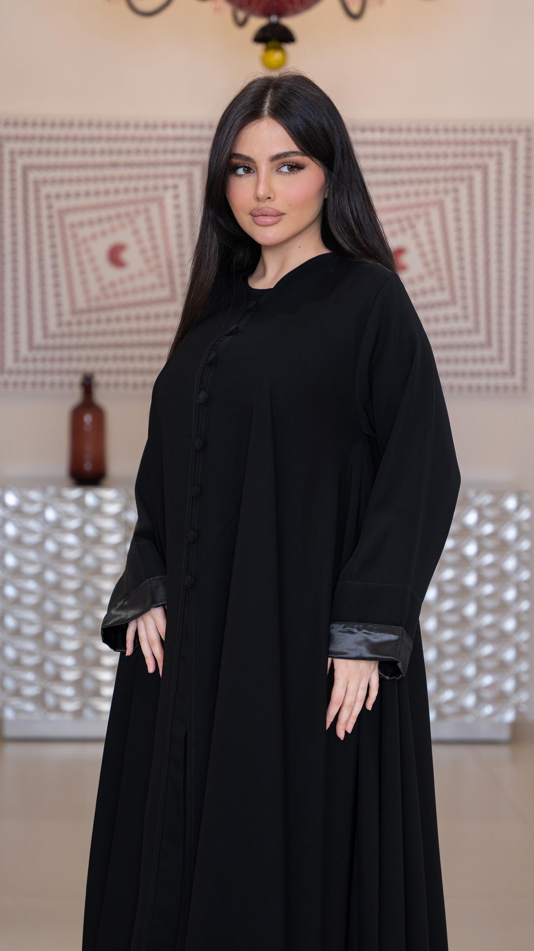 عباية انترنت بقصه تربل كلوش