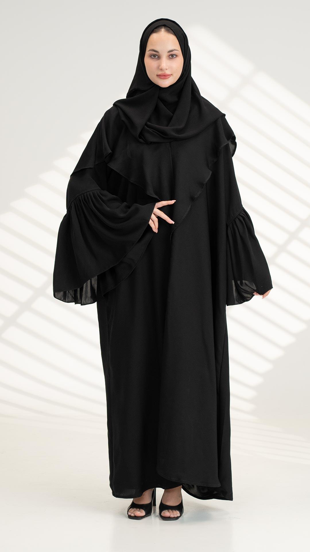 عباية باكمام كلوش