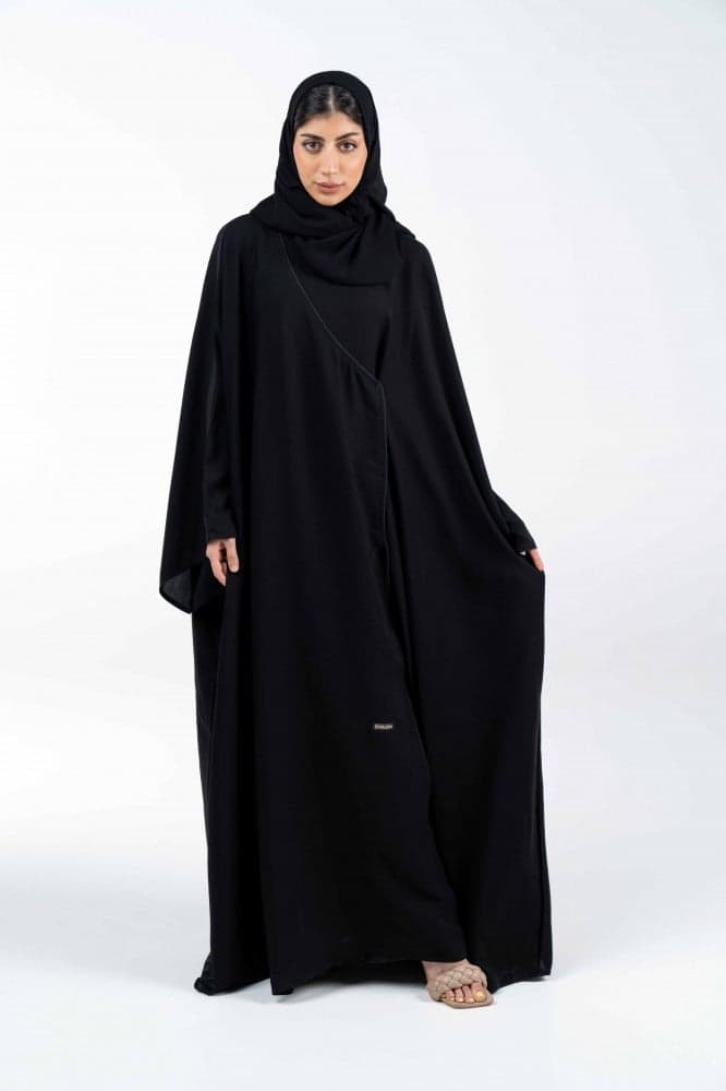 عباية طقطق بقصة منحنية