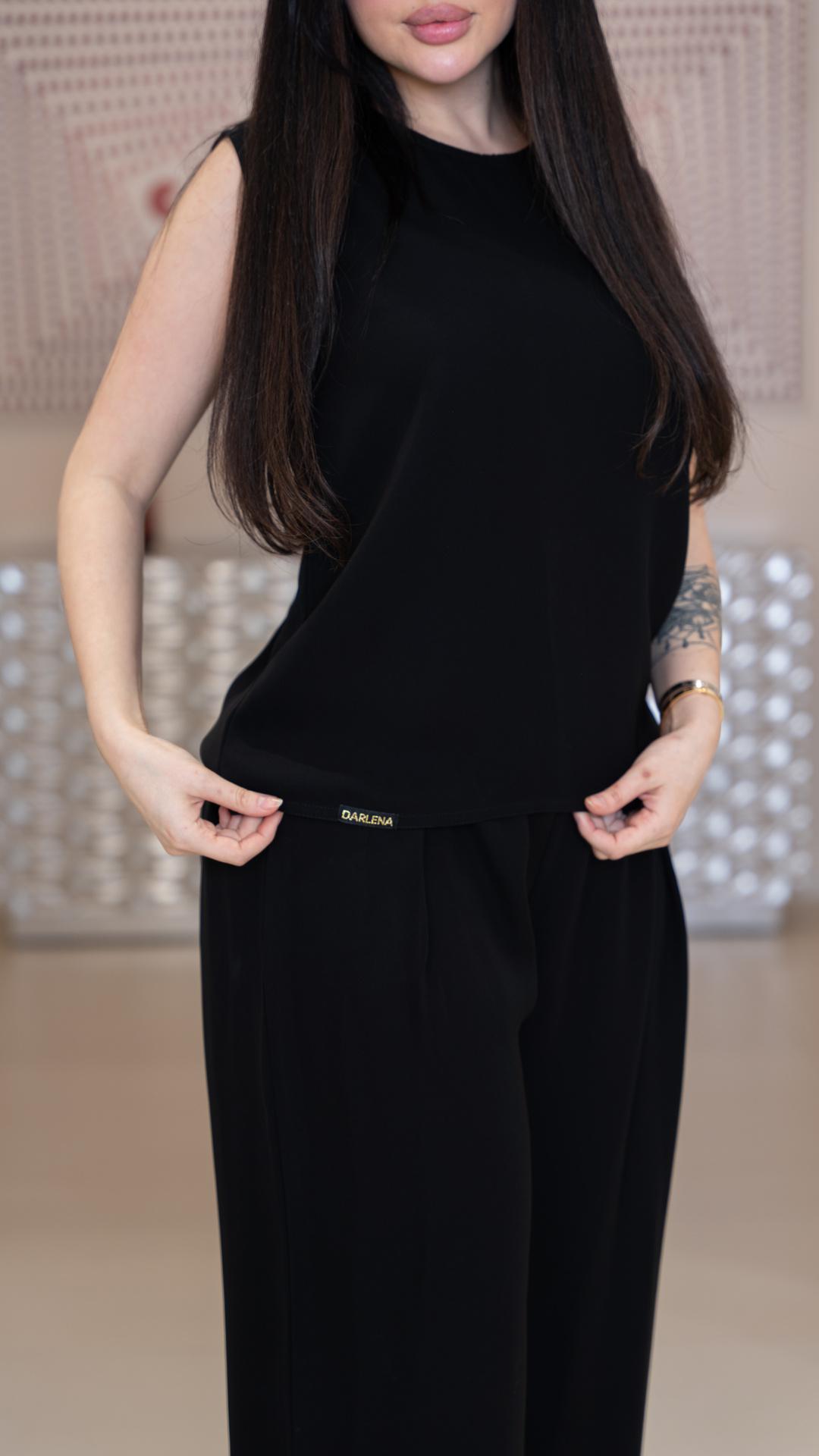 طقم عباية اسود
