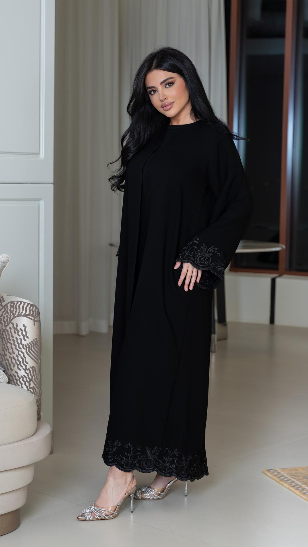 عباية انترنت مطرزه