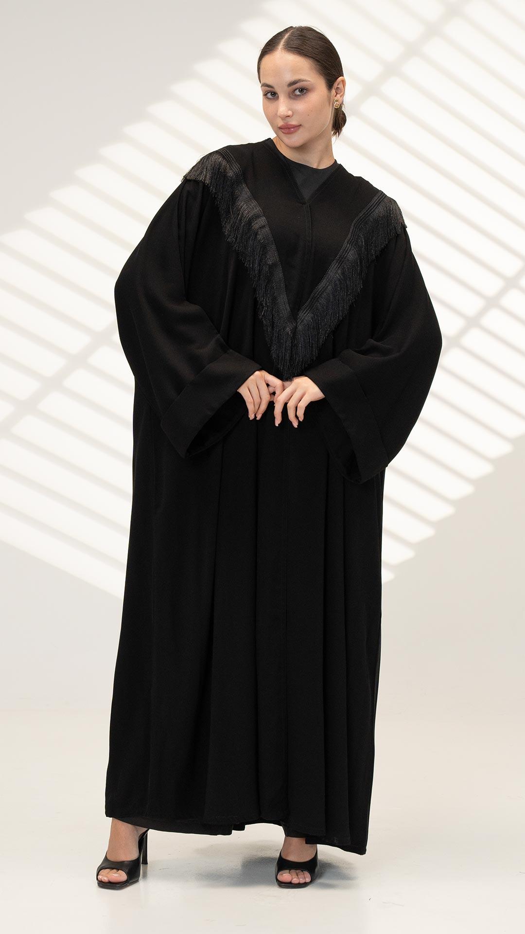 عباية بهدب