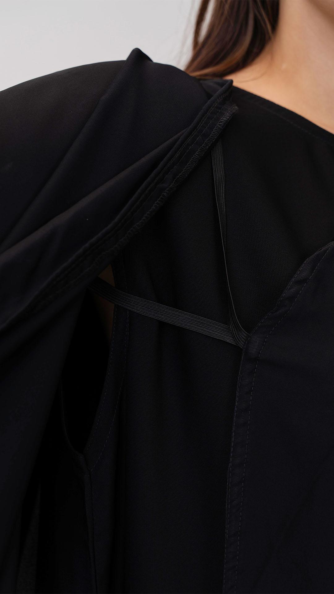 عباية بشت لف بمطاط داخلي متعددة الالوان