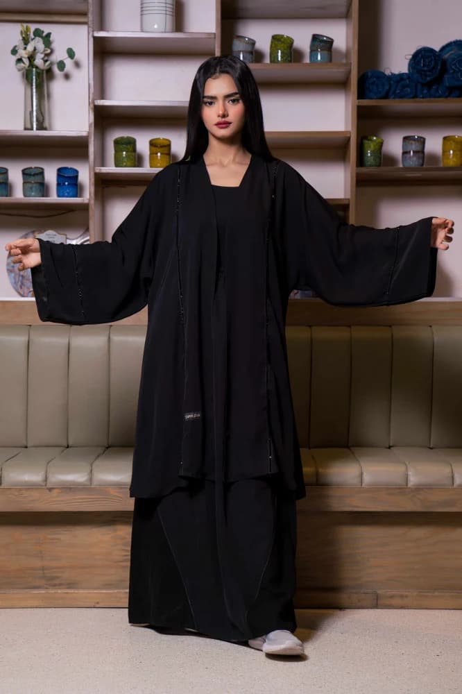 عباية جاكيت مع تنورة