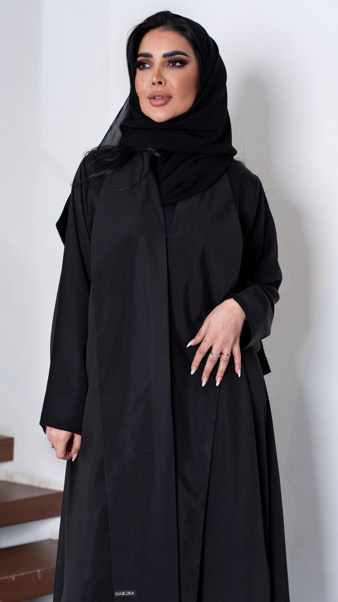 عباية بقصة مثنية من الامام