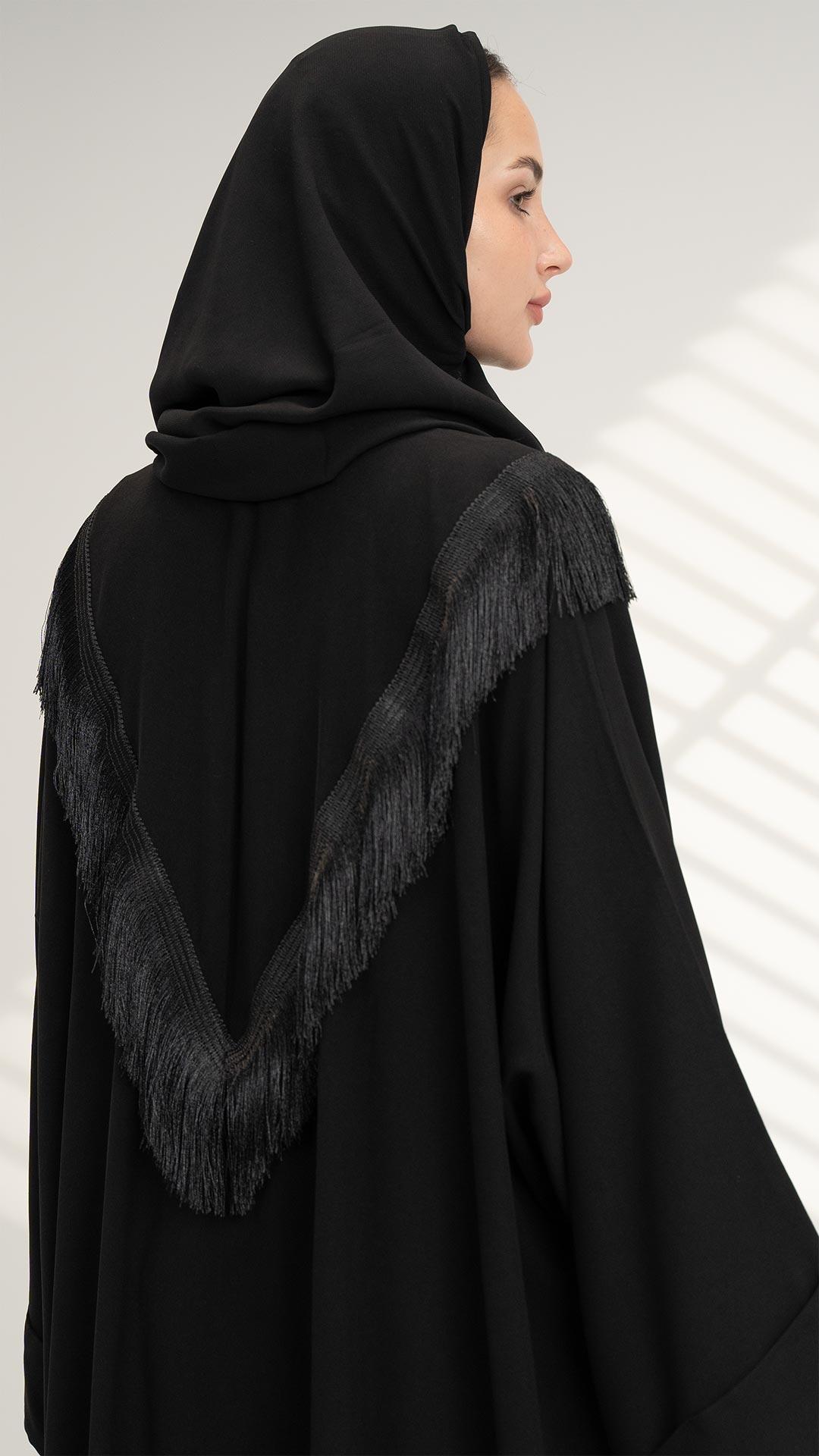 عباية بهدب