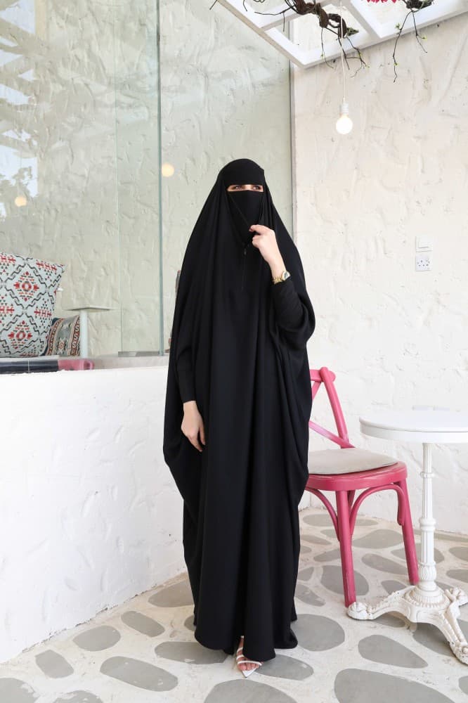 عباية رأس سحاب و بجيوب