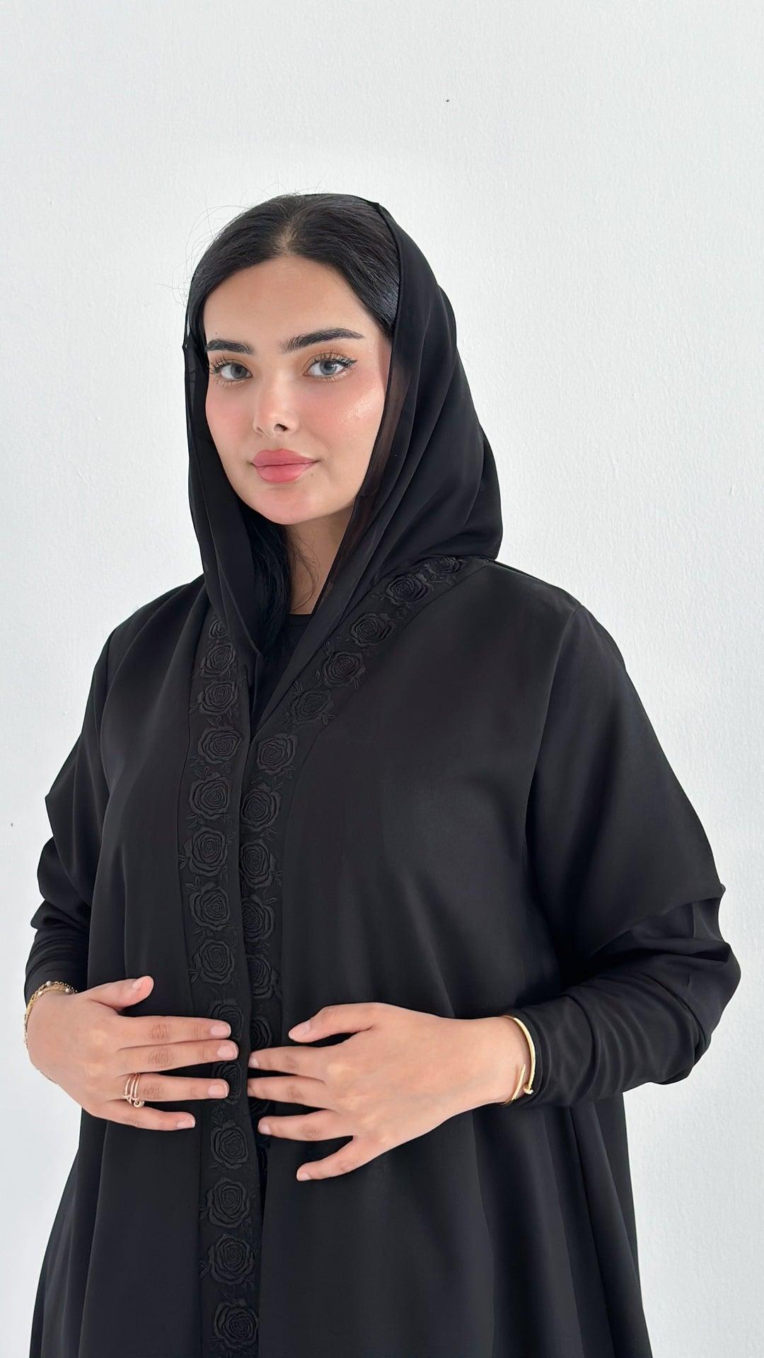 عباية كلوش واكمام استرتش