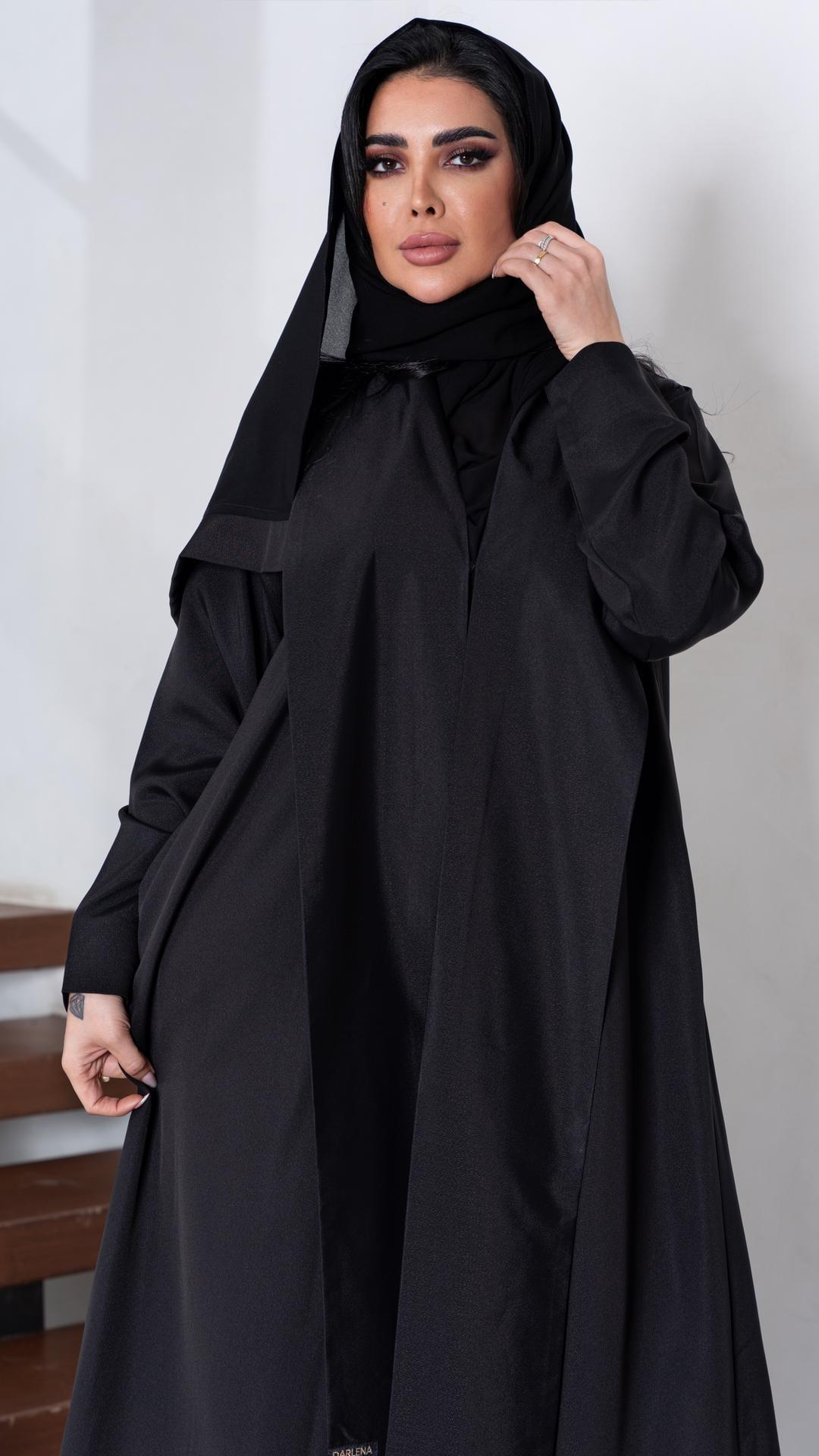 عباية بقصة مثنية من الامام