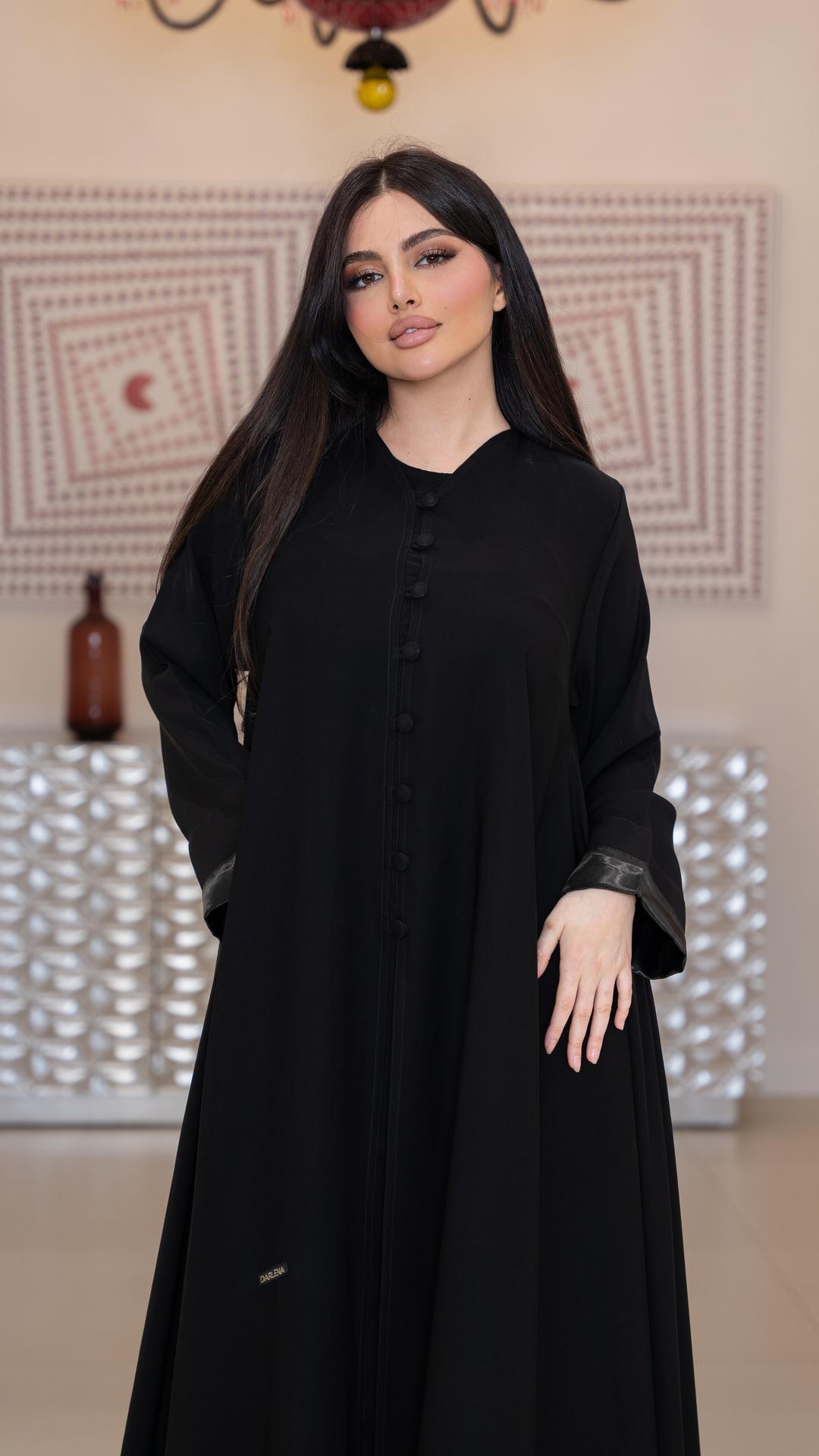 عباية انترنت بقصه تربل كلوش