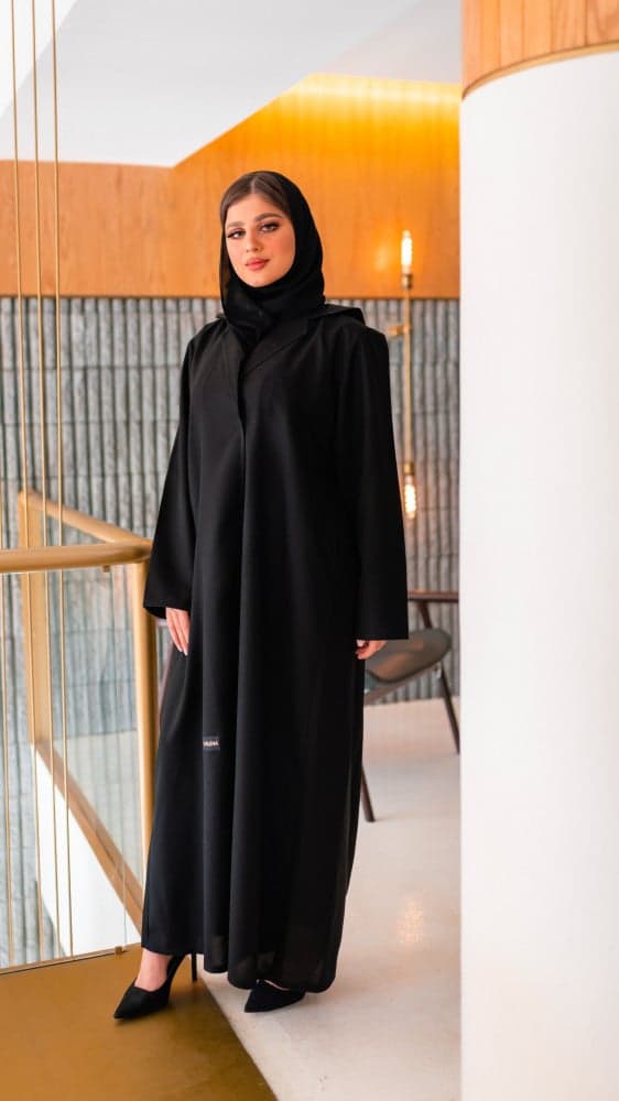 عباية جاكيت بقصة من الخلف