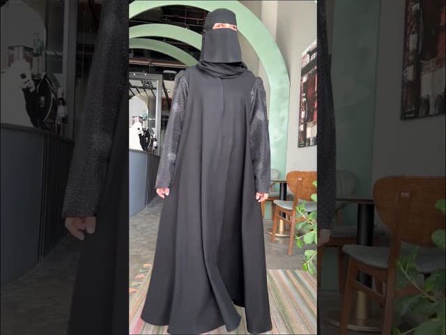 عباية باكمام بف